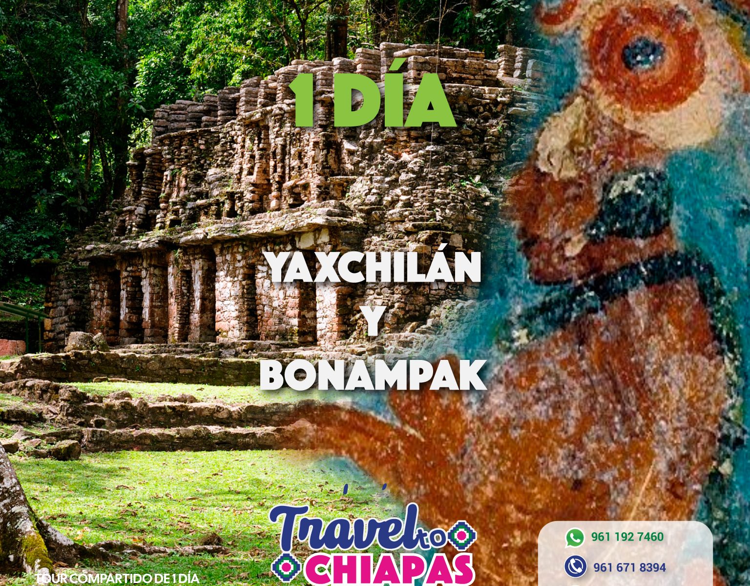 YAXCHILÁN Y BONAMPAK