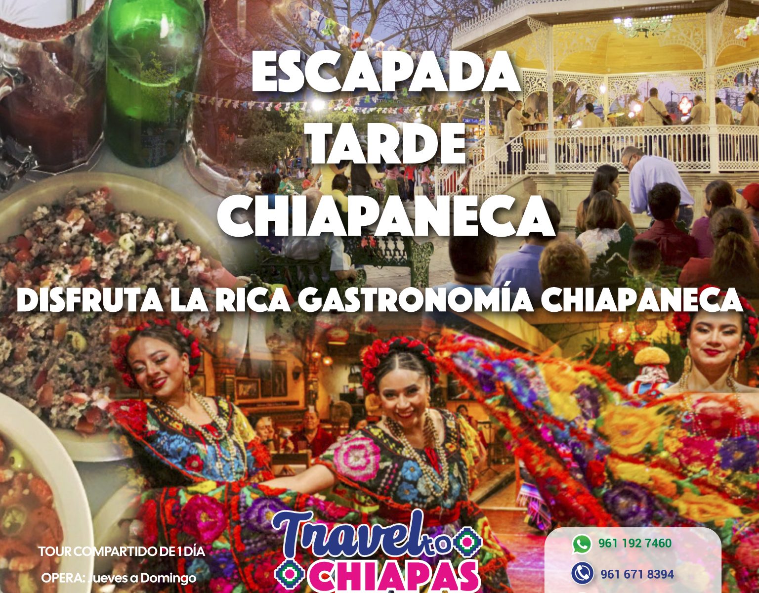 ESCAPADA TARDE CHIAPANECA, GASTRONOMÍA CHIAPANECA